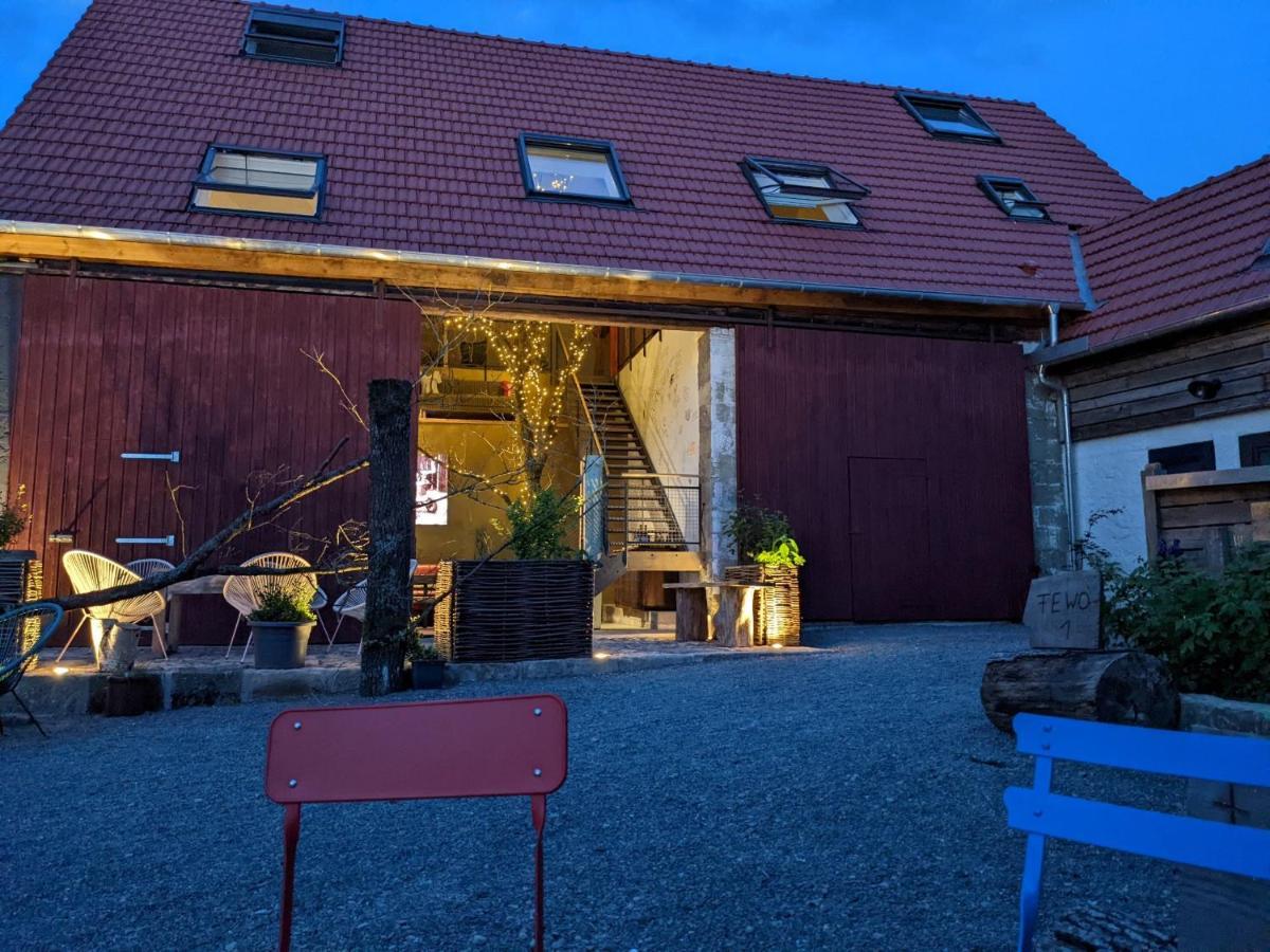 Schlafstaelle Apartment Geusfeld Exterior photo